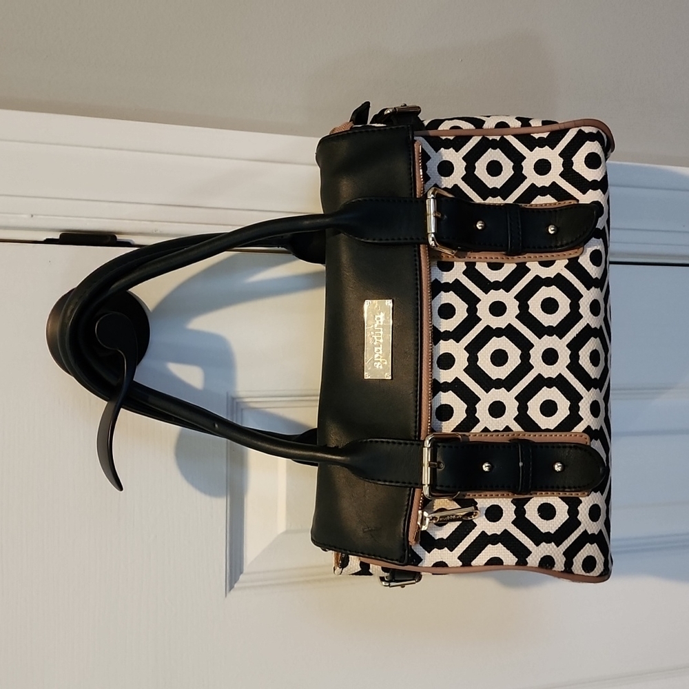 Spartina black & white bag